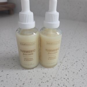 2 GlobalBeautyCare Turmeric Face Milk - Brighten & Nourish